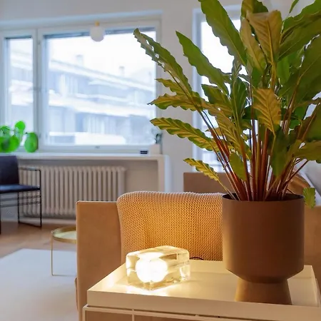 公寓 Luxury Nordic Loft With Great Kitchen And Location